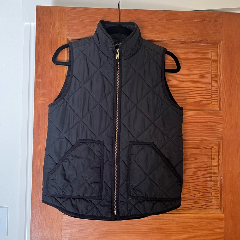 J Crew quilted vest